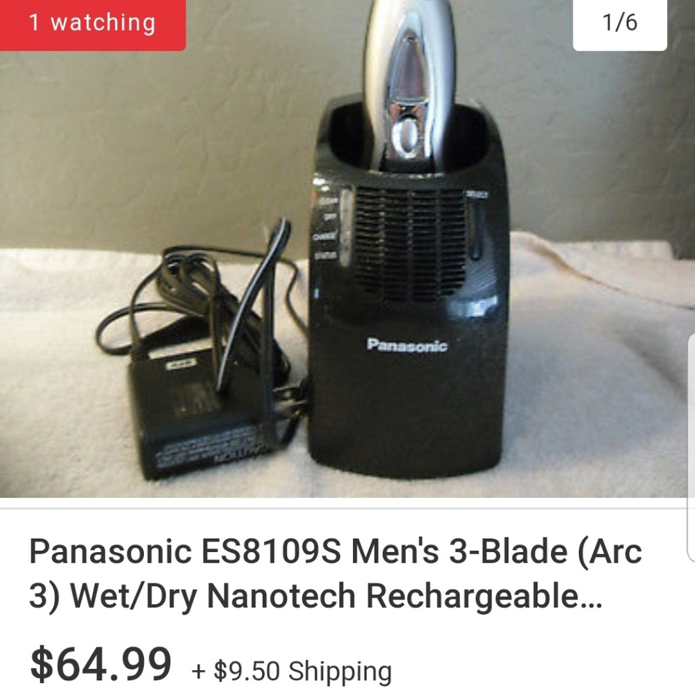 Panasonic Wet/Dry Electric Razor - Picture 6 of 6